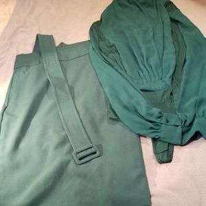 Women's body suit & skirt